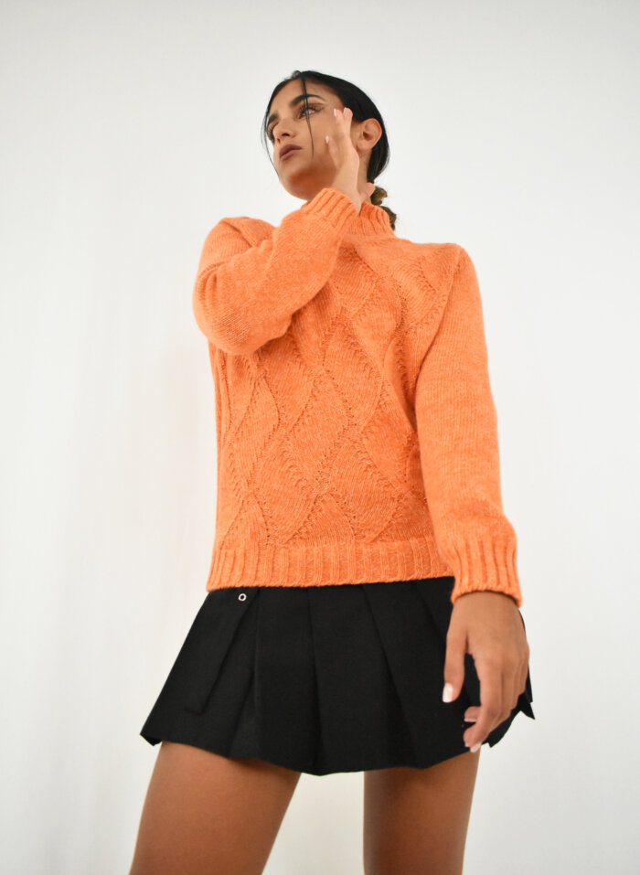 Maglione Orange Kitten - immagine 3